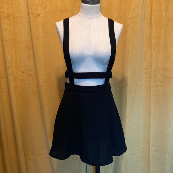 Sparkle & Fade Dresses & Skirts - Urban Outfitters skirt with caged suspender